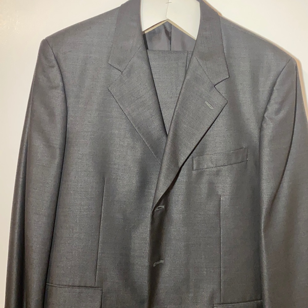 PRATO MEN’S SUIT (W:36) (L of Jacket: 33 inches)